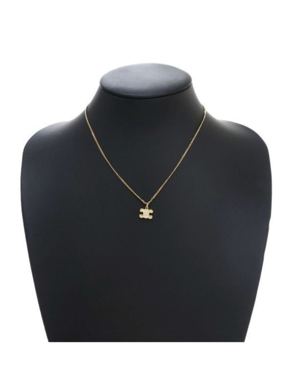 Celine Triomphe Rhinestone Necklace - Picture 7 of 7